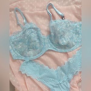 🦋NWT VS Dream Angels Unlined Full Cup Lace Bra